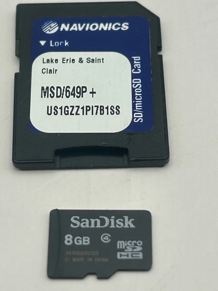 Navionics Humminbird Digital SD Card GPS Lake Erie & Lake St Claire MSD/649P+ - Image 3 of 3