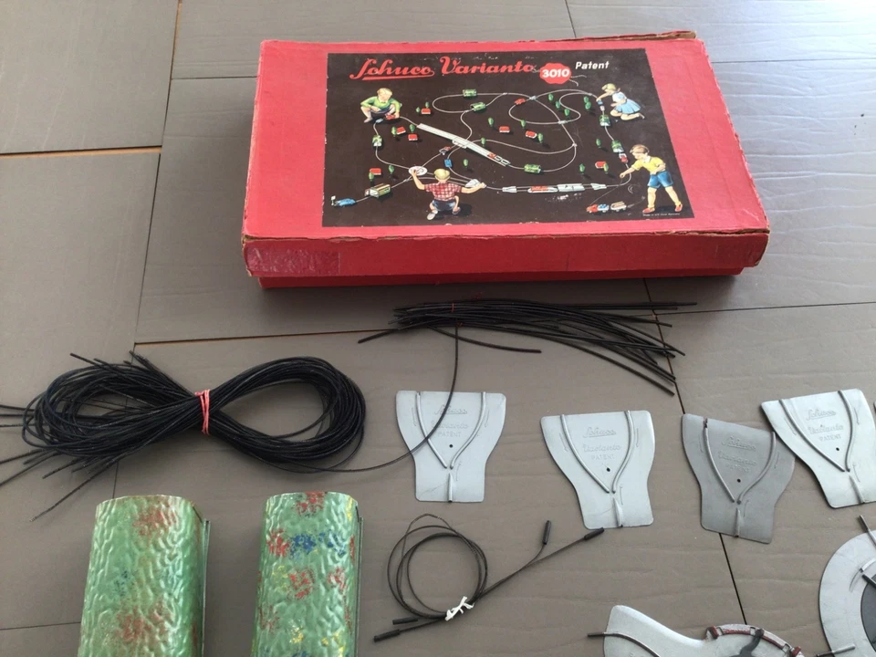 Schuco Varianto 3010, Anlage, Schienenteile, Zubehöhr, Orginalkartion - Bild 4 von 4