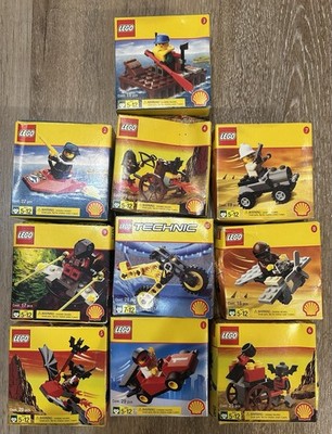 Complete LEGO Retired Shell Promo Sets (2535-2544)