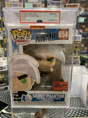 Graded - Animation - PSA GRADED 8.5 Danny Phantom 854 NYCC Funko Pop
