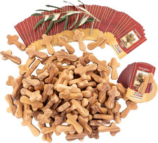 100 Small Olive Wood Comfort Crosses from Bethlehem Israel  Pocket Holding Cros