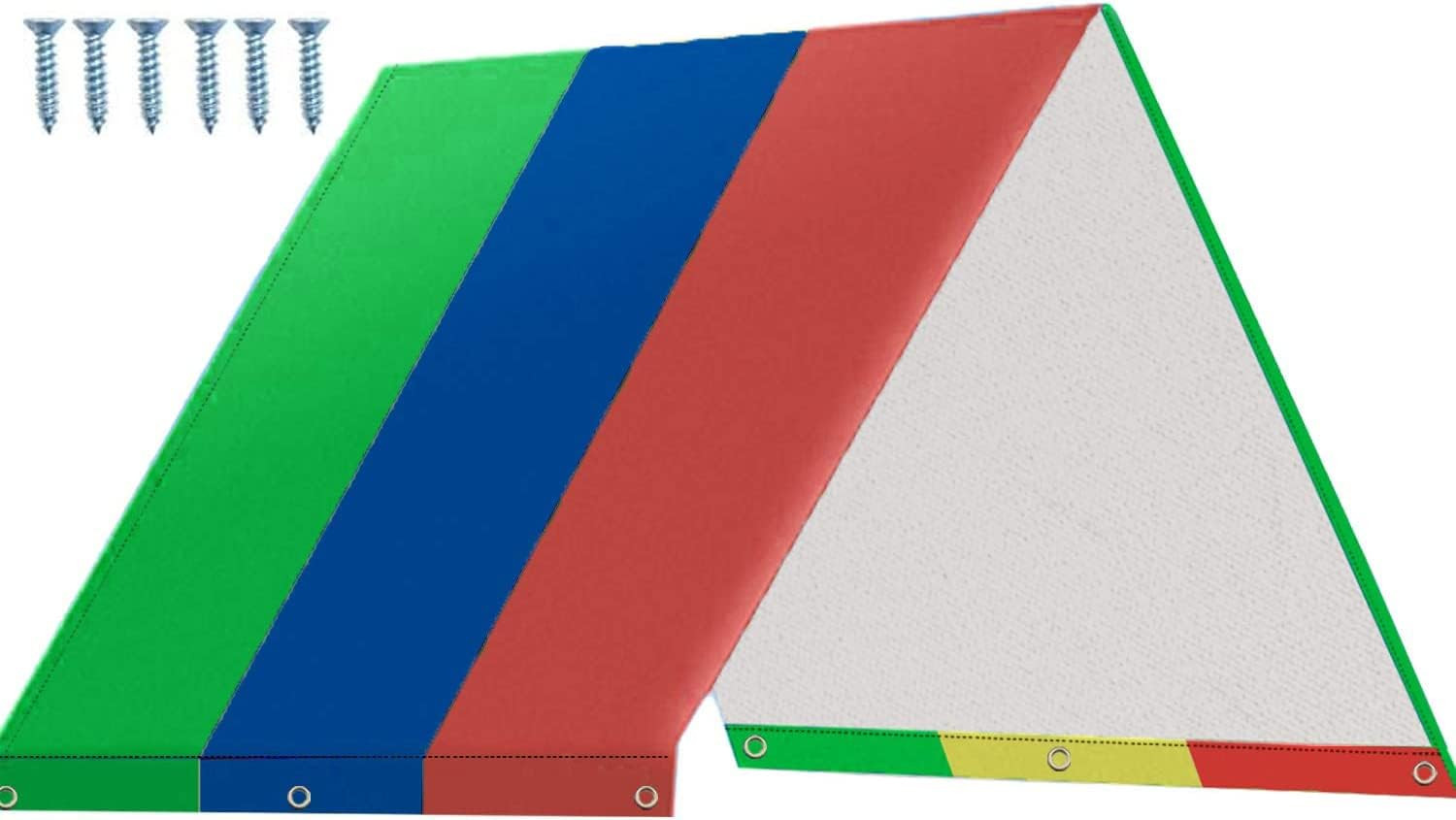 Swing Set Replacement Tarp- 52" X 90" Kids Playground Roof C
