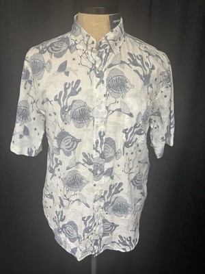 Reyn Spooner Kīkākapu & Mālolo Reef Fish Men s XL Button Down - Aloha Shirts