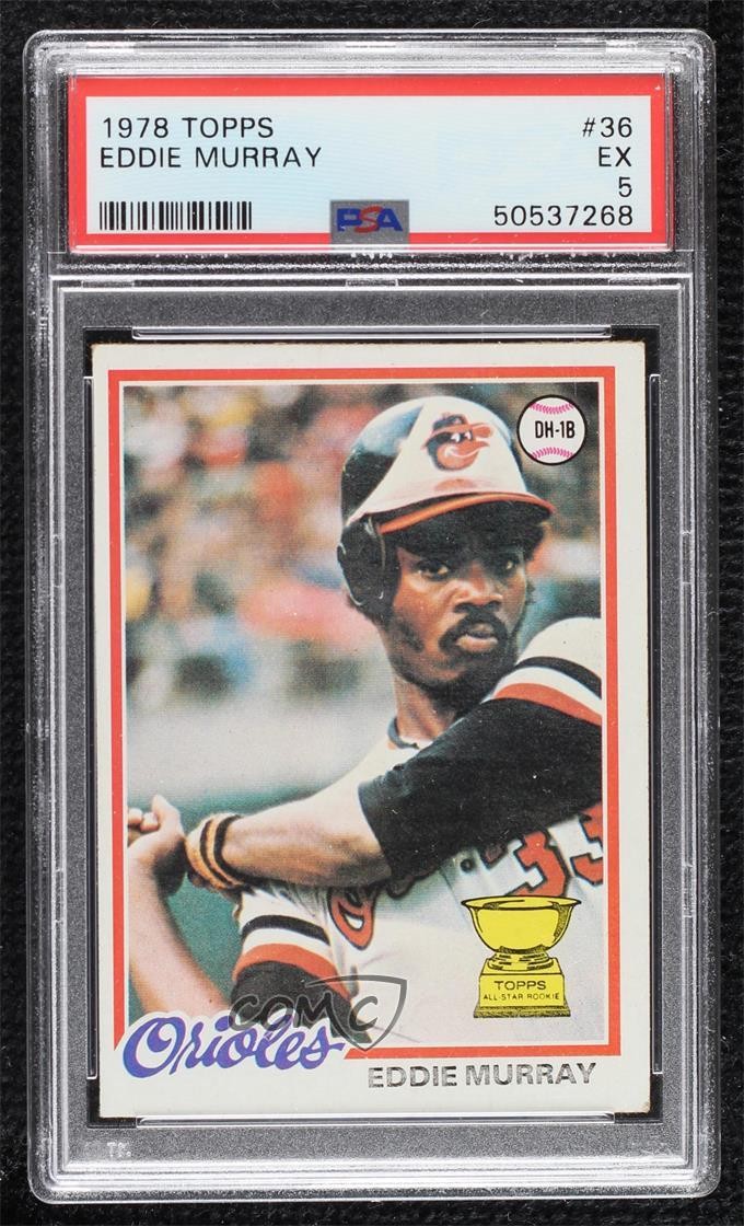 1978 Topps Eddie Murray #36 PSA 5 Rookie RC HOF 1dn
