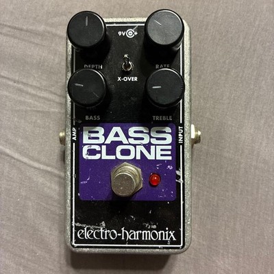 Electro-Harmonix BASS Clone Chorus Effektpedal, mit X-OVER Schalter, gebraucht