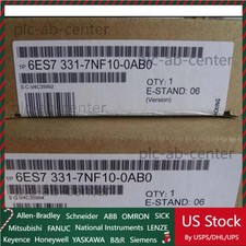 New Siemens S7-300 Analog input SM 331 6ES7331-7NF10-0AB0 6ES73317NF100AB0