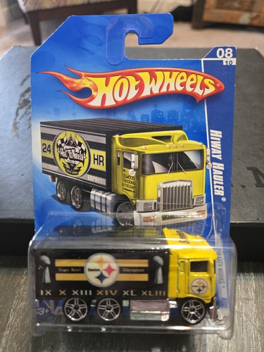 Matchbox Pittsburgh Steelers Custom Diecast Hwy Hauler 1:64 Neu