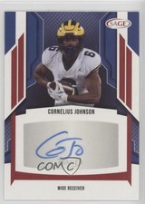 2024 SAGE HIT High Series Red Cornelius Johnson #A-CJ Auto 16wc