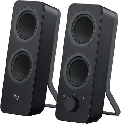 Logitech 980-001294 Z207 2.0 Stereo Wireless Bluetooth Computer Speakers - Black
