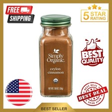 Simply Organic Organic Ground Ceylon Cinnamon, GMO Free 2.08 oz Bottle