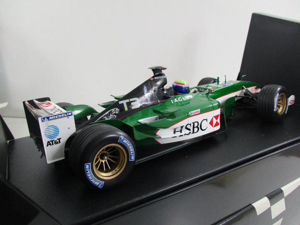100030014- JAGUAR RACING R4 #14 M.Webber MINICHAMPS 1/18 - Photo 4/4