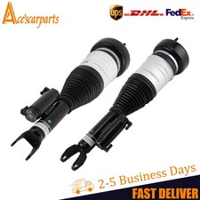 2x For Mercedes Benz C-Class W205 C180 C200 C63 ADS Front Air Suspension Struts