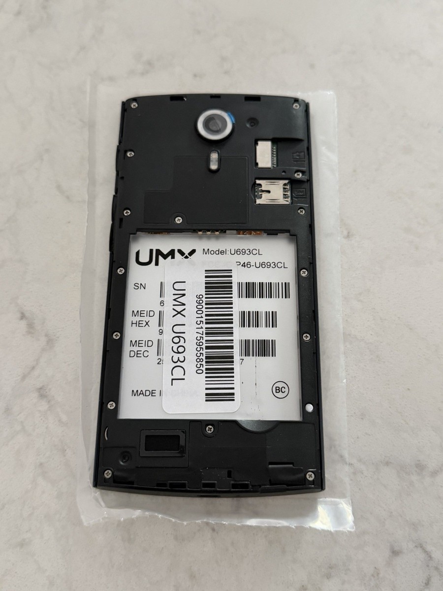 UMX U693CL Black 16GB Assurance Wireless Android Smartphone