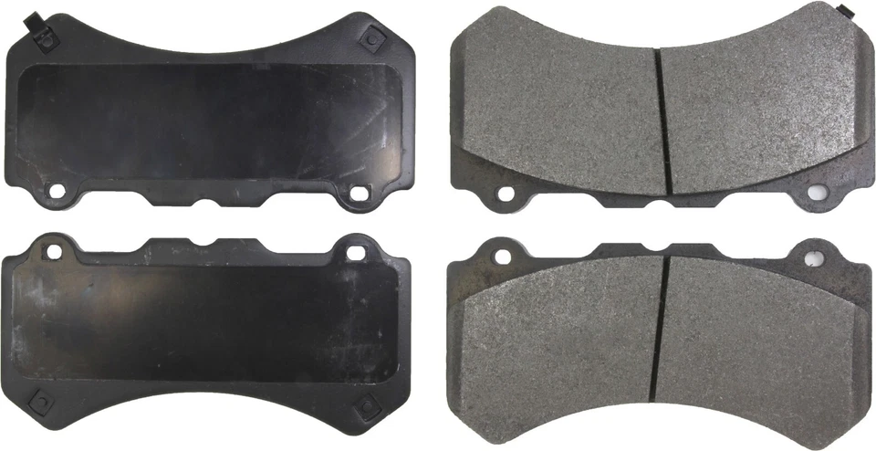 Pastilhas de freio a disco dianteiro semi-metálico silencioso StopTech Posi para 09-19 Nissan GT-R - Imagem 2 de 4