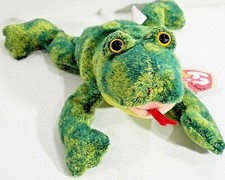 TY Beanie Babies "CROAKS" the BULLFROG 