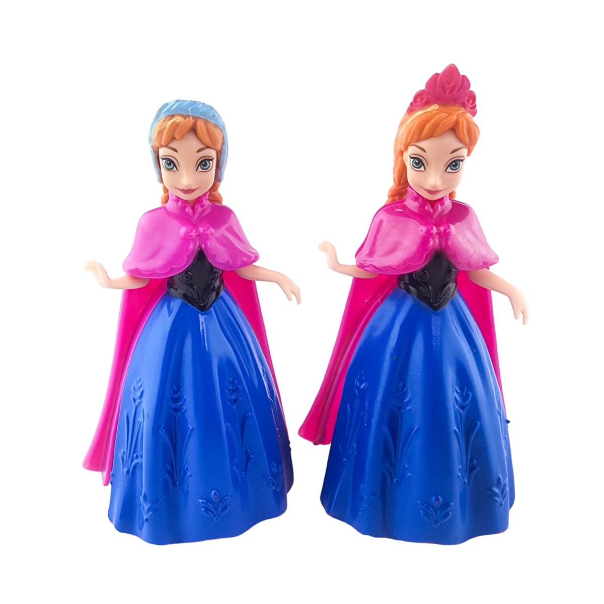 Mattel Disney Magiclip Magic Clip Dolls Frozen Anna Figures Clip Dresses