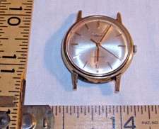 BULOVA AEROJET AUTOMATIC MEN'S ROUND GOLD FILLED WRISTWATCH 1960s WORKS