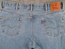Levis 550 Jeans Mens 40x32 Blue Denim Relaxed Fit Straight Leg Medium Wash Retro