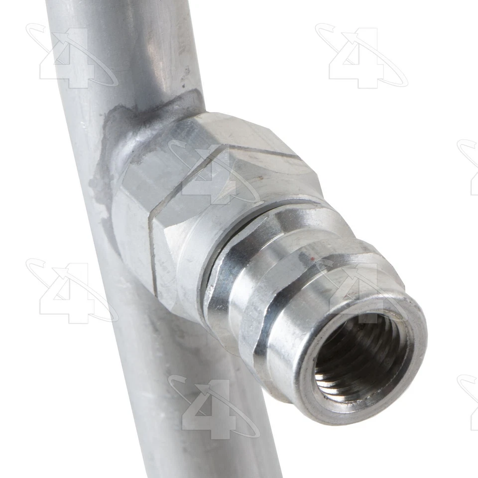 Línea líquida de aire acondicionado con tubo de orificio 4 estaciones para GMC Sierra 2500 HD 2003-2006 Foto 4 de 4