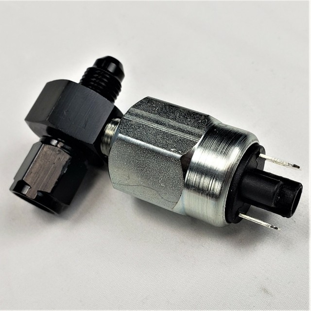 Nitrous Outlet Adjustable Bottle Pressure Switch (7501200 psi) w/ 4AN