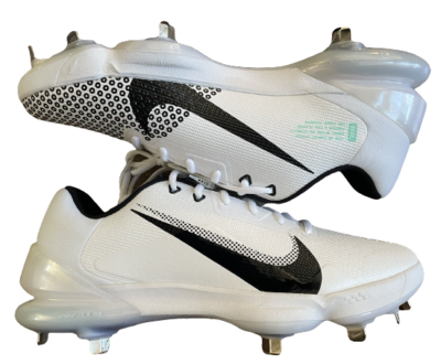 Nike Force Zoom Trout 7 Pro Baseball Cleat White/Black 