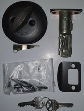 Kwikset 96600-633 660 Single Cylinder Venetian Bronze Deadbolt