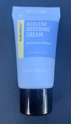 SUR.MEDIC Azulene Soothing Cream *NEW* .5 oz AUTHENTIC Surmedic Sur Medic