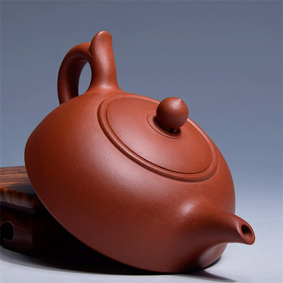 Rare Chinese handmade Lifelike Collect of yixing zisha Purple clay