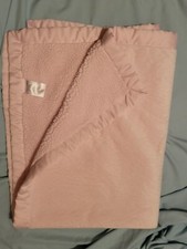 Koala Baby Girls Security Blanket Light Pink Plush Velour Sherpa Back TOYS R EUC