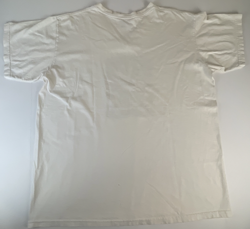 Vintage 90s Nike Logo Mens Size XL Shirt White Short Sleeve Cotton Athletic - Picture 5 of 8