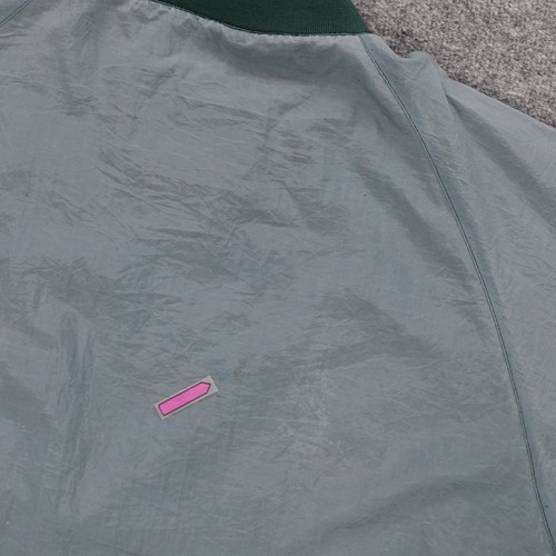 Vintage Spartans Windbreaker Mens L Pullover Michigan State Green NCAA Logo 7 - Picture 14 of 20