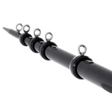 Tigress XD Telescoping Aluminum Outrigger Poles - 18 - 1-1/2" OD - Black [88925-