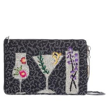 Mary Frances After Hours Beaded Cocktails Crossbody Phone Pouch 678719-J