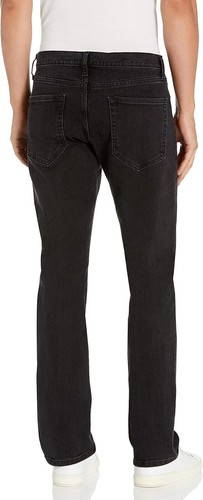 Amazon Essentials Men's Slim-Fit Bootcut Jeans ( UK 34W x 31L ) Washed Black - Picture 2 of 5