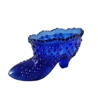 The Fenton Cobalt Blue Hobnail Boot ( missing top)