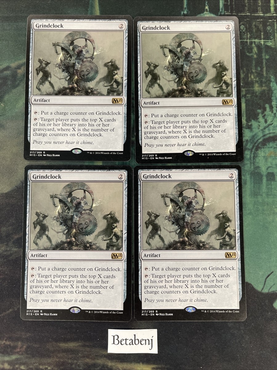 4x MTG Grindclock - Magic 2015 (M15) (Playset) | eBay