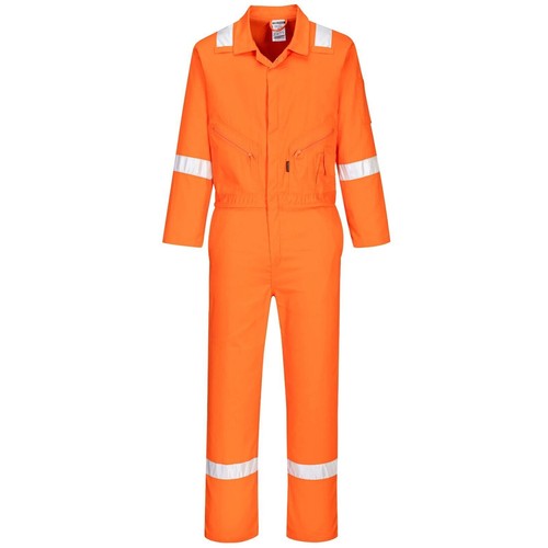 Portwest Iona Cotton Work Coverall Overall Safety Protective Boiler Suit C814 - Picture 2 of 17