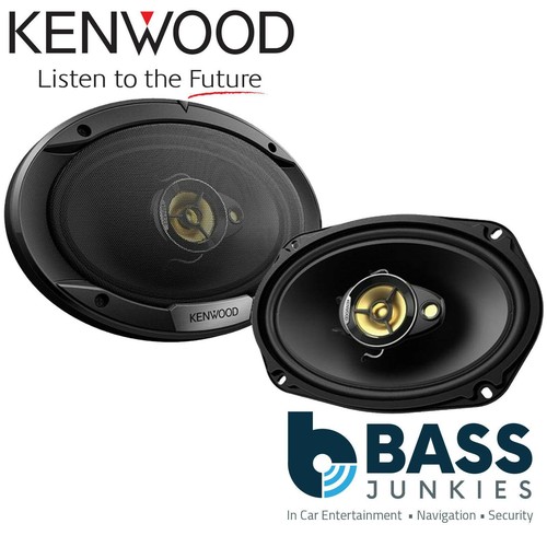Kenwood KFCS6976EX 1000 Watts a Pair 3 Way 6x9 Car Van Parcel Shelf