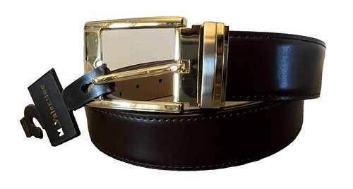 HICKOK Brown Rustic Hand Stained Autumn Toned Steerhide Leather