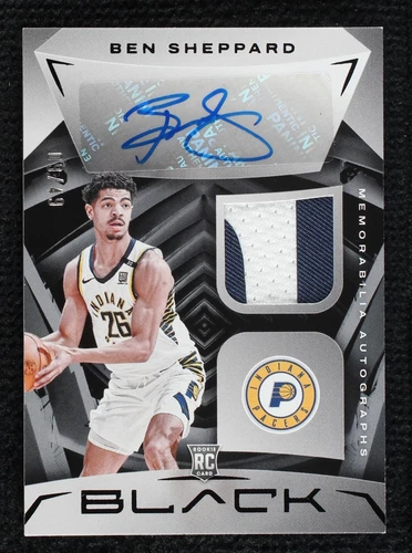 2023-24 Panini Black - Ben Sheppard #RMA-BS