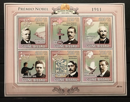 Nobels / Famous Peoples - stamps Guinea Bissau - MNH** - Del.10