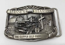 BELT BUCKLE Massey Harris Limited Edition 290/5000 Clipper Self-Propelled
