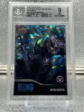 2023 Upper Deck Blizzard Legacy ARTHAS MENETHIL TRANSMOG Parallel #90 RARE POP 1