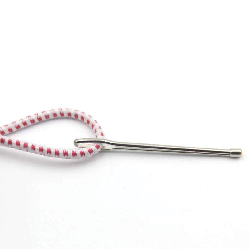 2 x Bodkin Set Threading Pinch Clamp Large Eye Elastic Ribbon Puller Threader  - Image 3 of 4