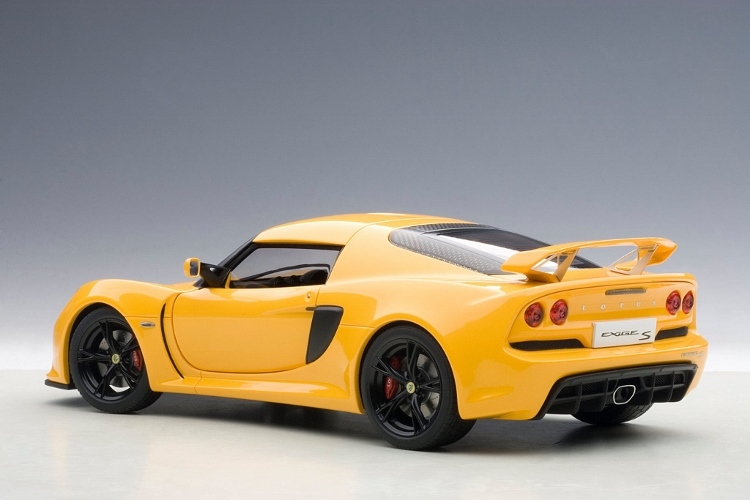 LOTUS EXIGE S YELLOW 1:18 by AUTOART 75382 COMPOSITE NEW IN