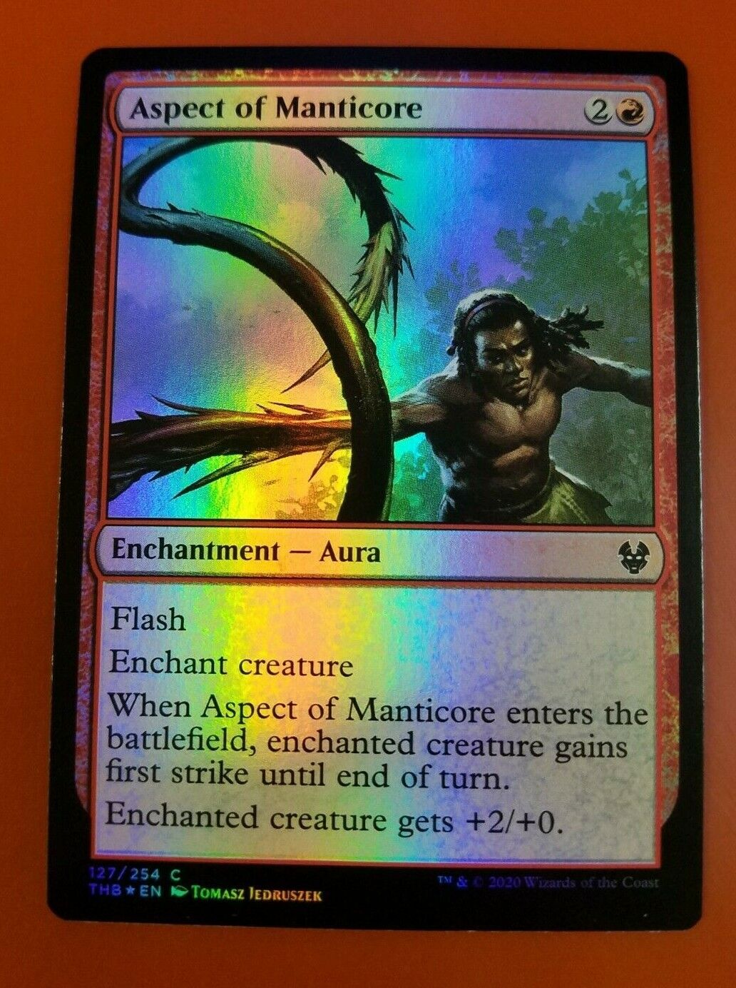 Skewer the Critics, Ravnica Allegiance Foil, Modern