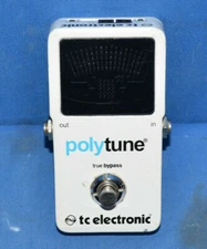 Tc Electronic Polytune True Bypass Guitar Effects Pedal