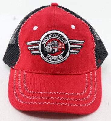 Wild Snap On Tools Rock N' Roll Cab Express Red Adjustable Trucker Logo Cap Hat