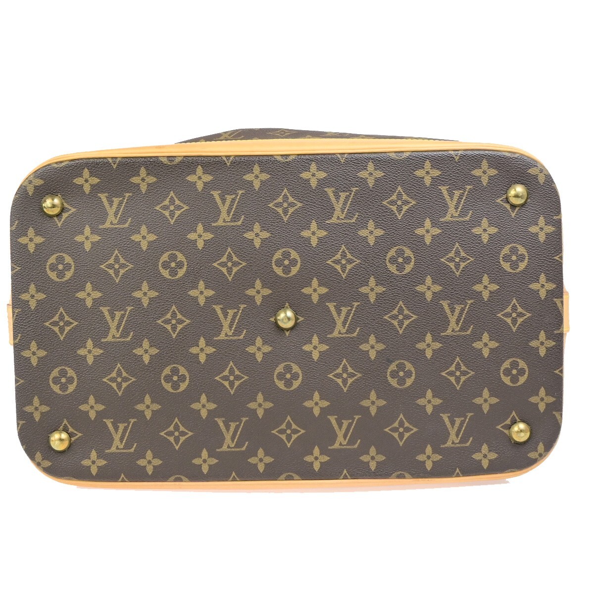 Louis Vuitton モノグラム マザーズバッグ キーポル・バンドリエール 45 モノグラム・マカサー｜ルイ