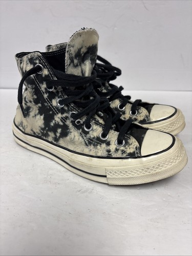 Converse Chuck Taylor All Star High Top Womens Shoes size 7.5 Black Tie Dye